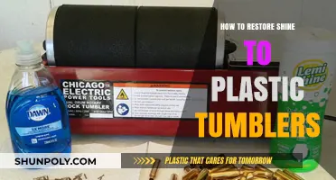 Restore Shine to Plastic Tumblers: Tips and Tricks