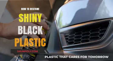 Restore Black Plastic Shine: Tips and Tricks