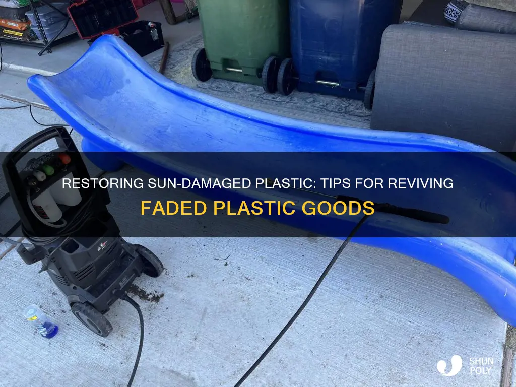 how to restore sun damaged plastic