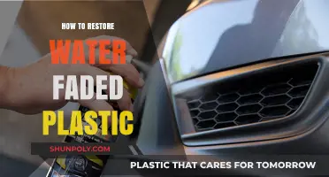 Restoring Faded Plastic: Water Damage Reversal Techniques