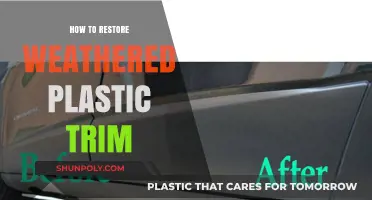 Restoring Weathered Plastic Trim: Tips for a Fresh Look