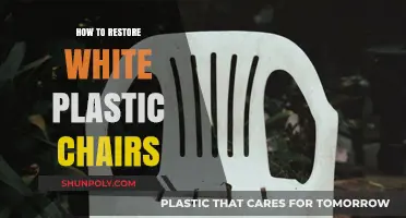 Revive Your White Plastic Chairs: A Simple Guide