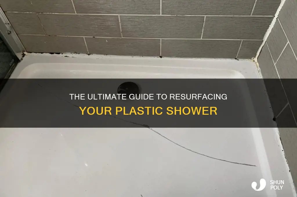 how to resurface a plastic shower