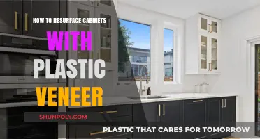 Resurfacing Cabinets: Plastic Veneer Application