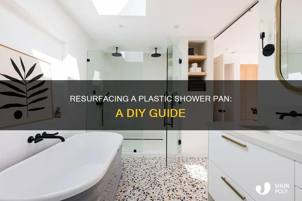 how to resurfave a plastic shower pan