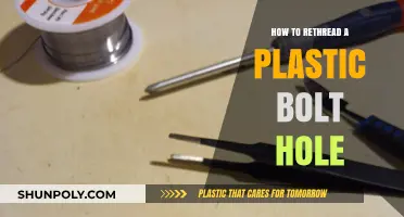 Fixing Stripped Threads: Reinforcing Plastic Bolt Holes