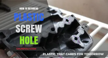 Fixing Stripped Holes: Reinforcing Plastic Screw Threads