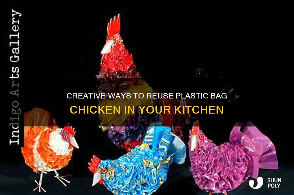 how to reuse a plastic bag chicken