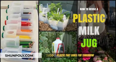 Creative Ways to Reuse Plastic Milk Jugs