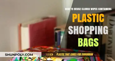 Eco-Friendly Hacks: Reusing Clorox Wipes Containers & Plastic Bags Creatively