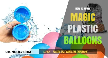 Creative Ways to Reuse Magic Plastic Balloons