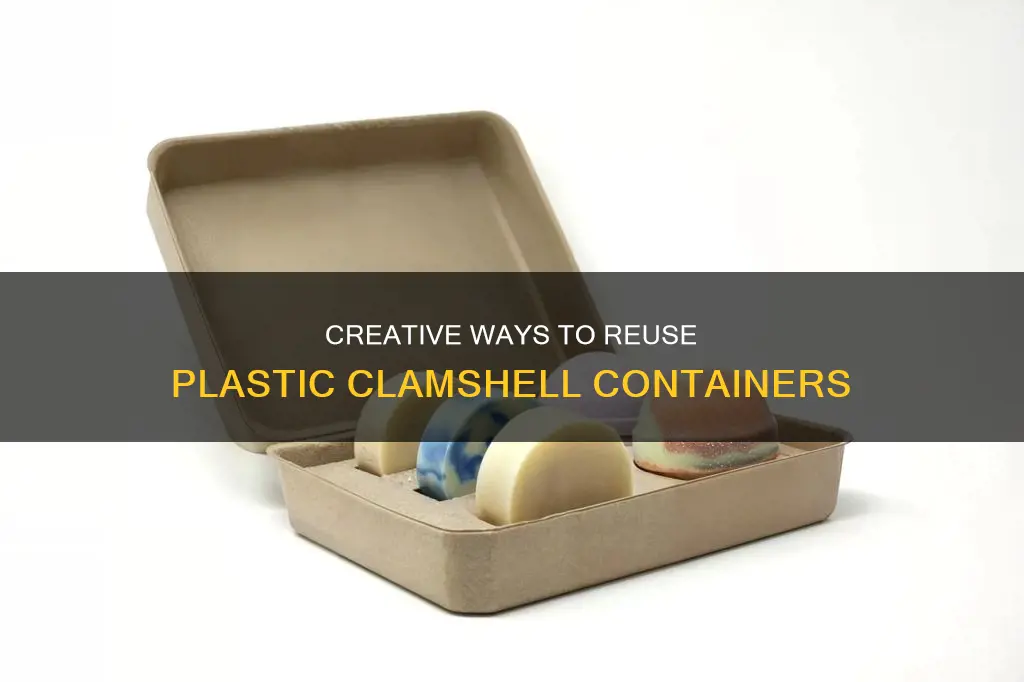 how to reuse plastic clamshell containers