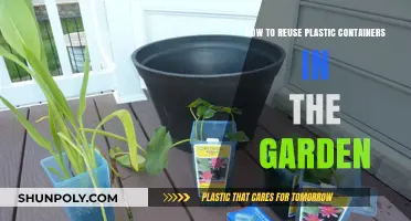 Creative Ways to Reuse Plastic Containers in Your Garden