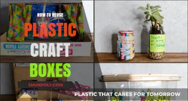 Creative Ways to Reuse Plastic Craft Boxes