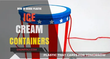 Creative Ways to Reuse Plastic Ice Cream Containers