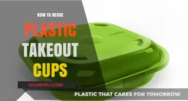Creative Ways to Reuse Plastic Takeout Cups