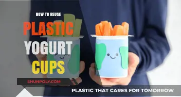 Creative Ways to Reuse Plastic Yogurt Cups
