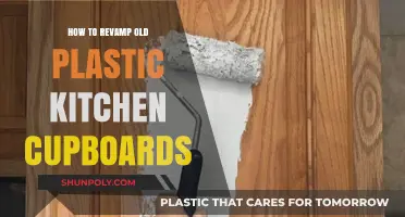 Transform Old Plastic Kitchen Cupboards: Creative Makeover Ideas