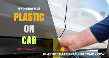 Reviving Black Plastic Trim: DIY Guide for Cars