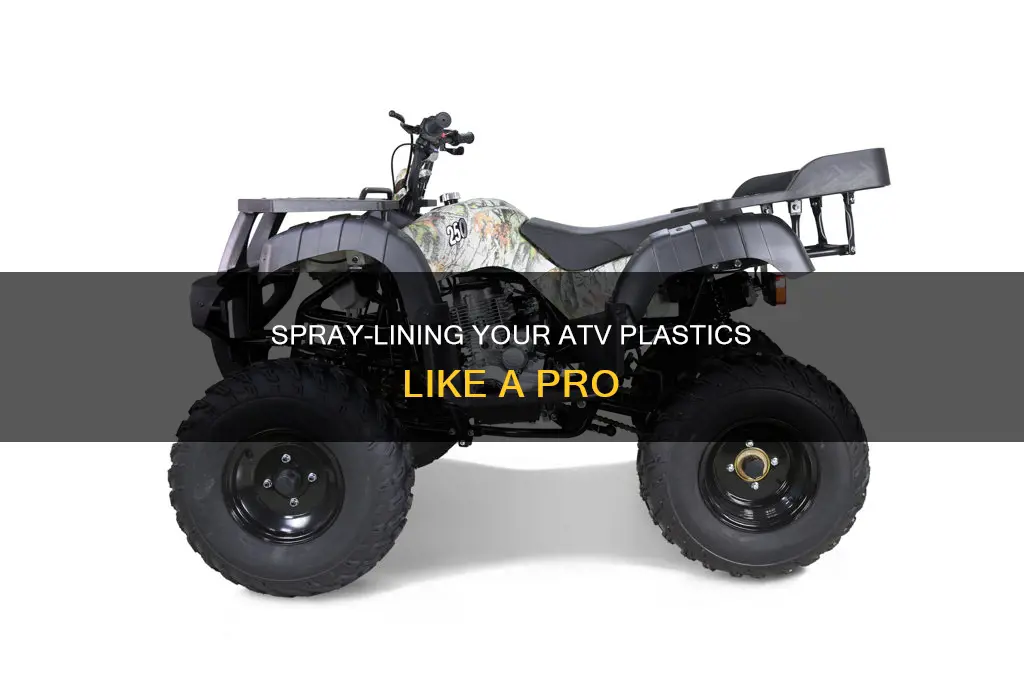 how to rhino line atv plastics