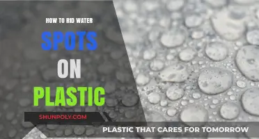 Get Rid of Water Spots on Plastic: Easy Solutions