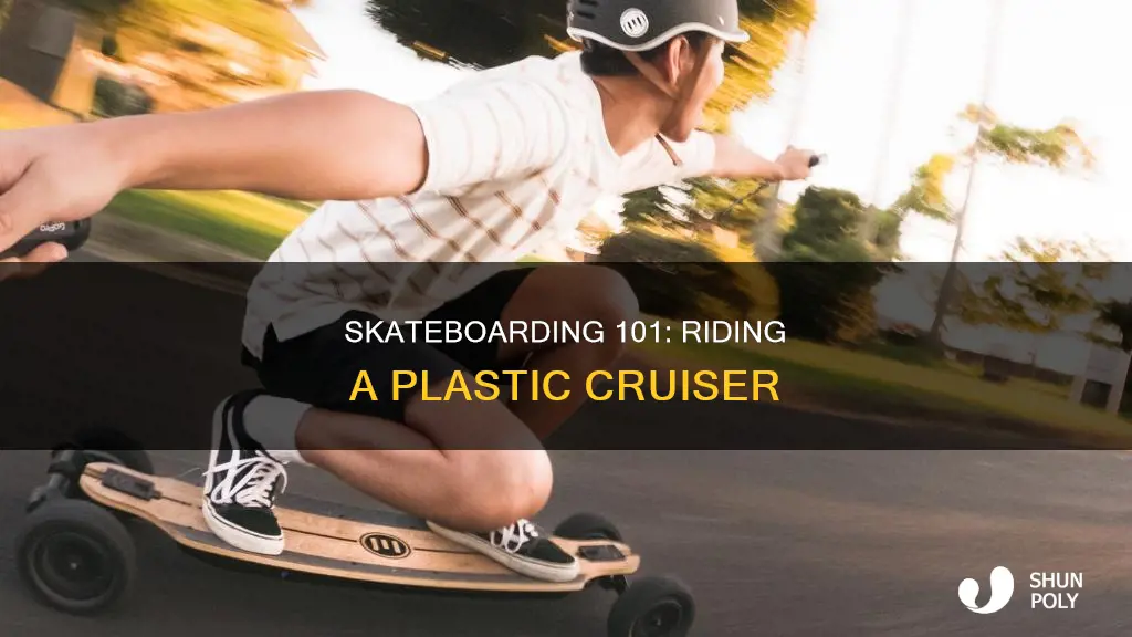how to ride a plastic skateboard