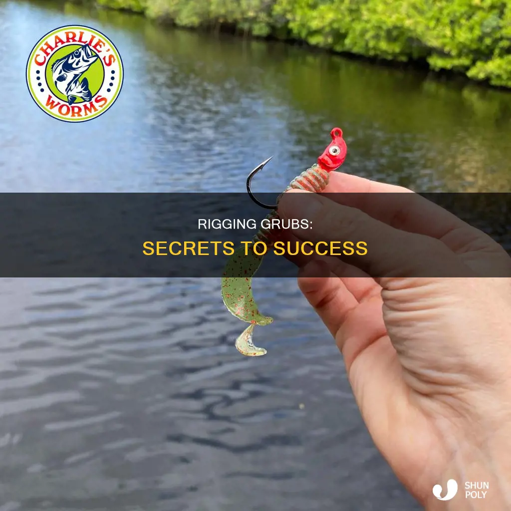 how to rig a grub plastic