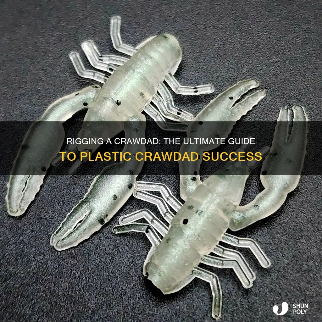 how to rig a plastic crawdad