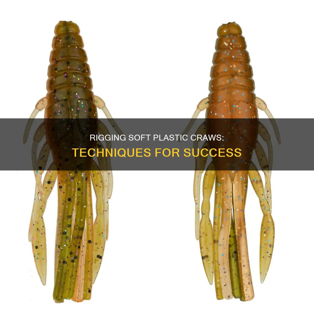 how to rig soft plastic craws