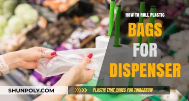 Mastering the Art: Efficiently Rolling Plastic Bags for Dispensers