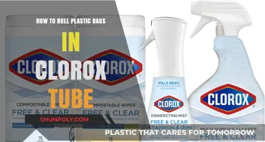 Efficiently Roll Plastic Bags in a Clorox Tube: Simple DIY Guide
