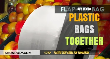 Efficiently Roll Plastic Bags Together: A Simple Step-by-Step Guide