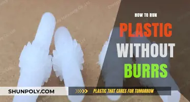 The Secret to Smoothly Running Plastic Without Burrs