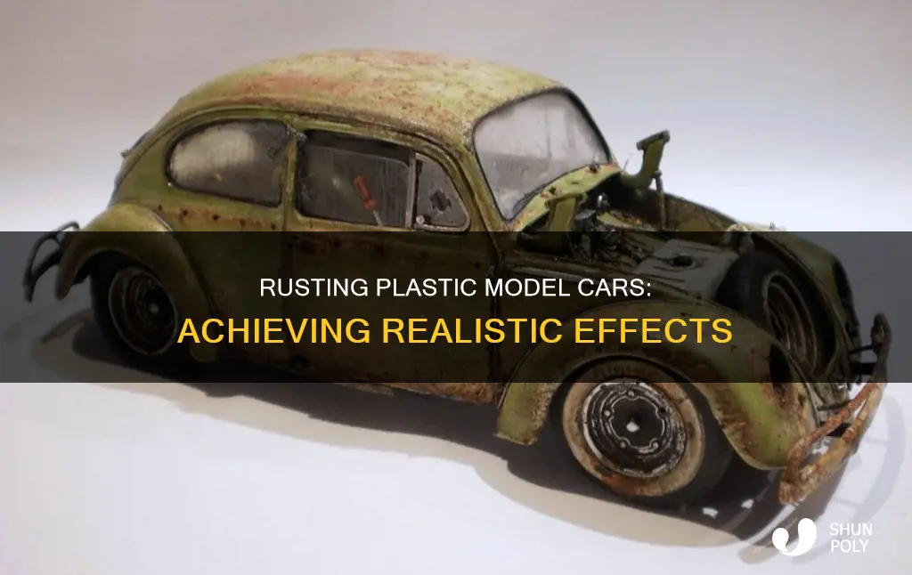 how to rust a plastic model car
