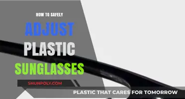 Adjusting Plastic Sunglasses: A Safe DIY Guide