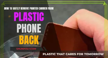 Safely Remove Paint from Your Phone's Plastic Back