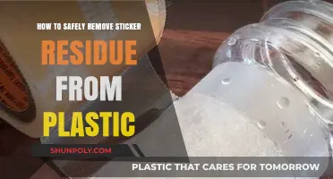 Effective Ways to Safely Remove Sticker Residue from Plastic Surfaces
