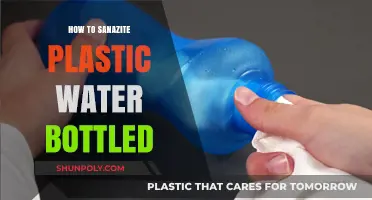 Sanitize Plastic Water Bottles: A Simple, Effective Step-by-Step Guide