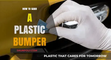 Sanding Plastic Bumpers: A Step-by-Step Guide