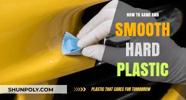 Smoothing Hard Plastic: Sanding Techniques for a Perfect Finish