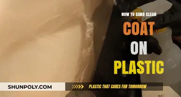 Mastering the Art of Sanding Clear Coat on Plastic Surfaces