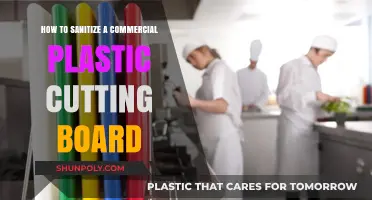 Effective Sanitization Techniques for Commercial Plastic Cutting Boards