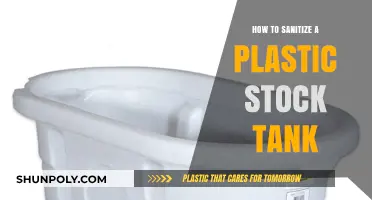Sanitizing Your Plastic Stock Tank: A Step-by-Step Guide