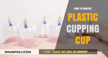 Sanitizing Plastic Cupping Cups: A Step-by-Step Guide