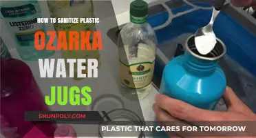 Sanitizing Ozarka Water Jugs: A Step-by-Step Guide