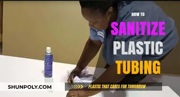 Effective Methods to Sanitize Plastic Tubing: A Comprehensive Guide