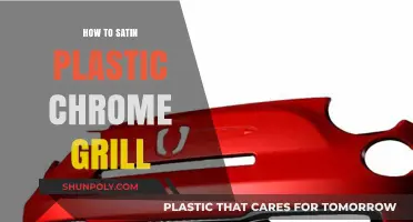 Satin-Finishing Your Plastic Chrome Grill: A Step-by-Step Guide