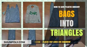 Eco-Friendly Crafting: Transforming Plastic Grocery Bags into Triangle Reusable Pouches