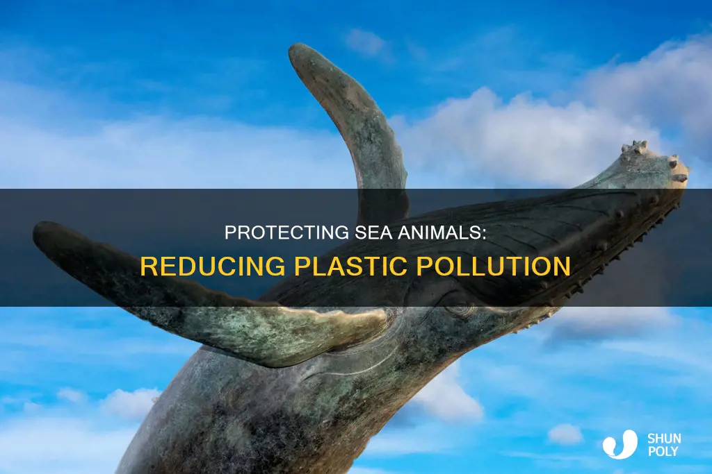 how to save sea animals from plastic