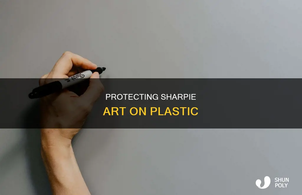 how to save sharpie on plastic
